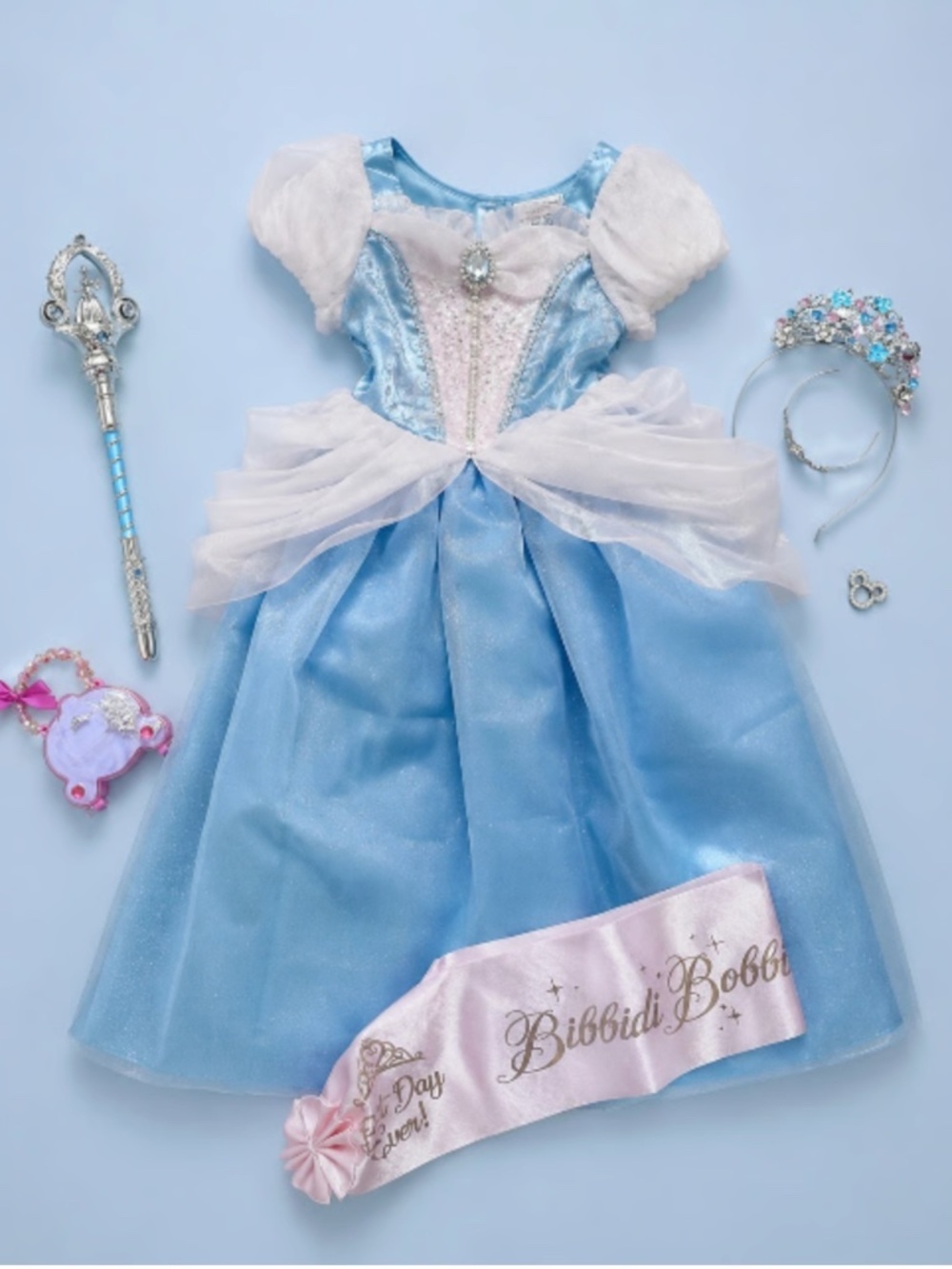 Disney Cruise Line Cinderella Dress Bippity Boppity Boutique Girl’s 9/10